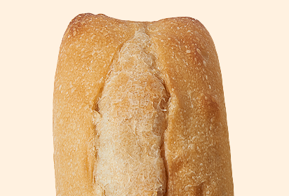 french dinner rolls Close-up of frozen bread - french dinner rolls