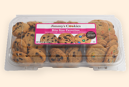 Classic assortment of mini cookies Classic assortment of mini cookies in multiple bite-size flavors